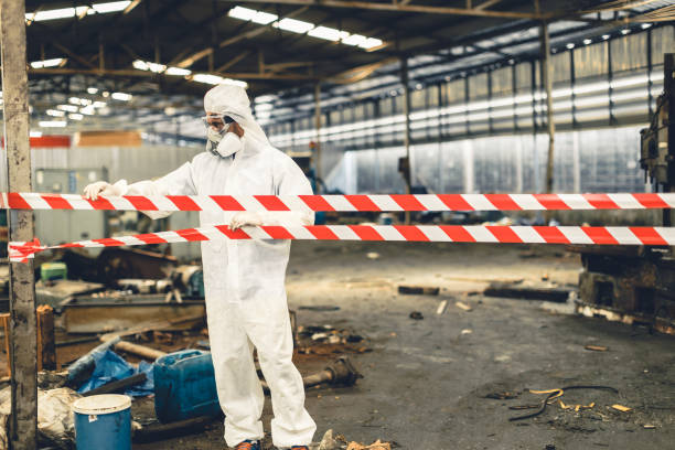 Professional Biohazard technician working in Lancaster, CA